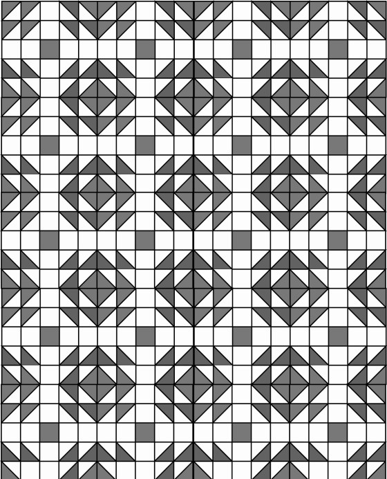Brackman 1806e, 1806e, quilt block tutorial, quilt pattern tutorial, free quilt pattern, free quilt block, wedding ring quilt, kansas city star old english wedding ring